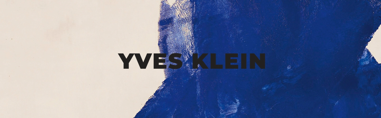 Yves Klein Anthropometry Princess Helena. A Cosmic Embrace with Blue