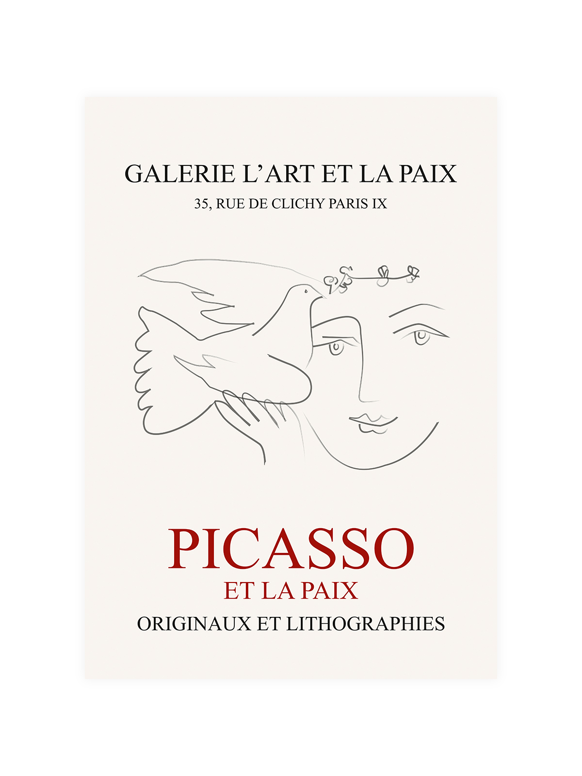 Picasso et la Paix Poster