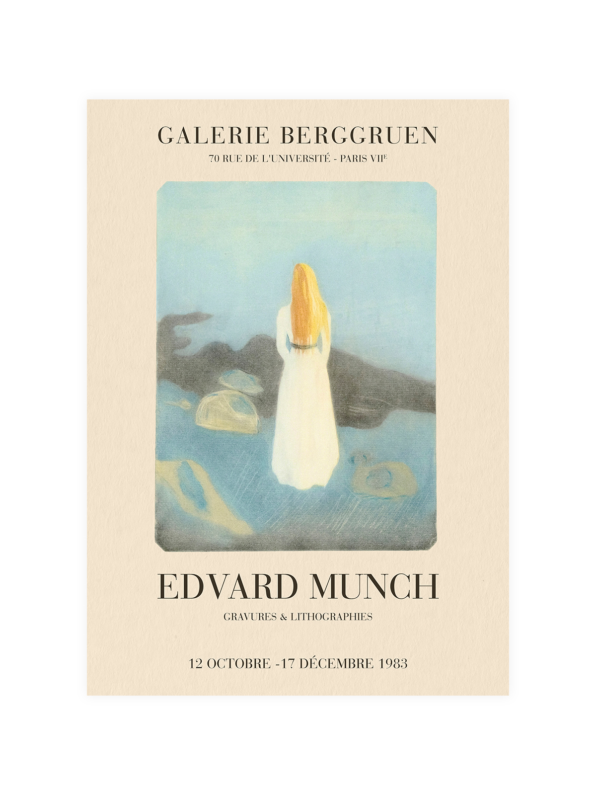 Munch Exhibition Poster