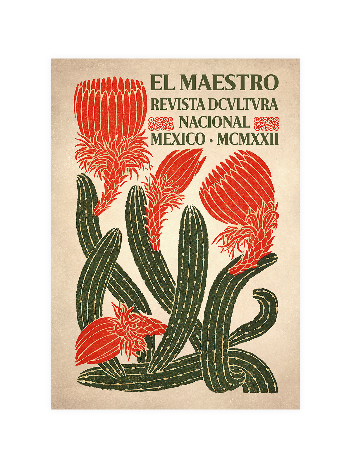 El Maestro 1933 Poster