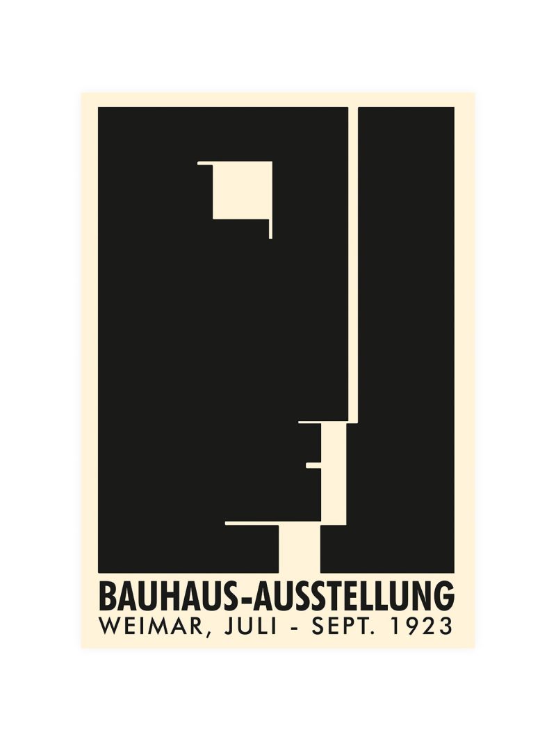 Bauhaus Ausstellung Poster