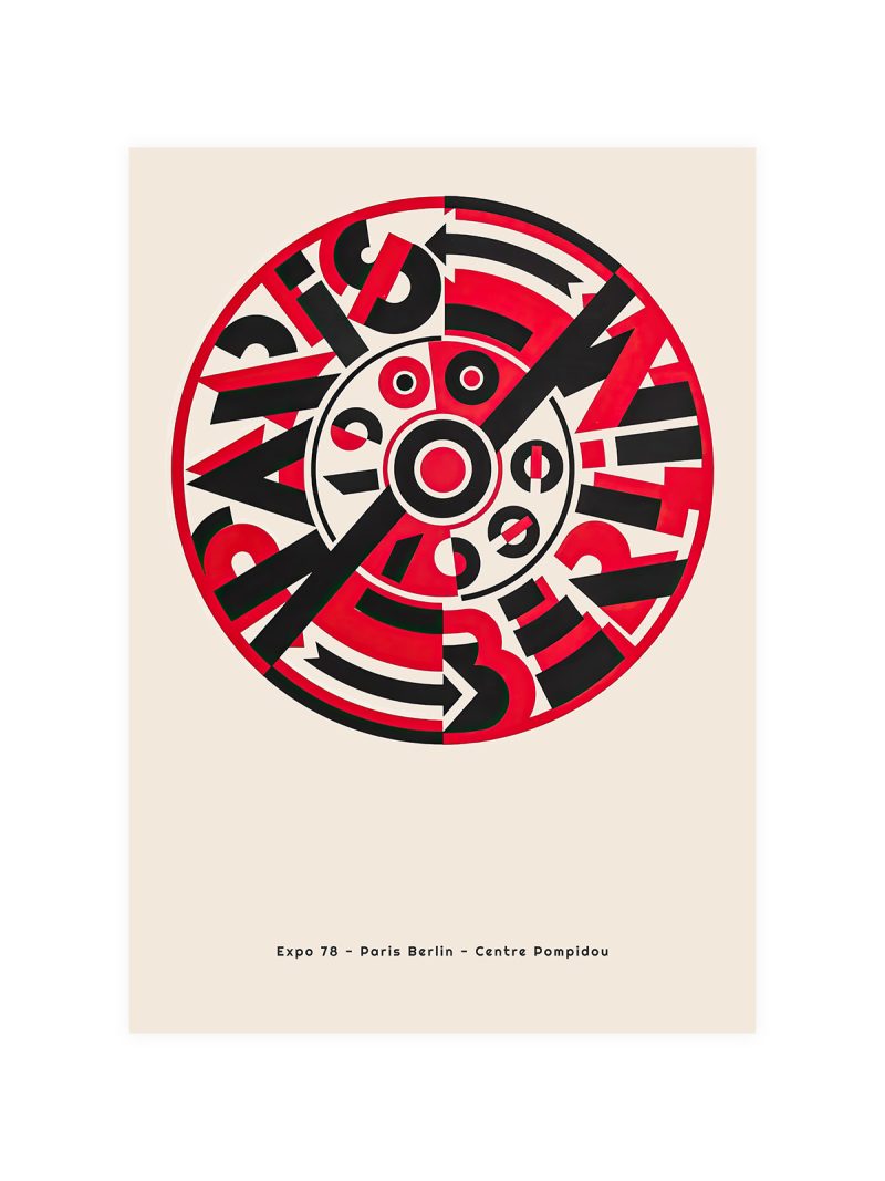 Expo 78 Paris Berlin Poster