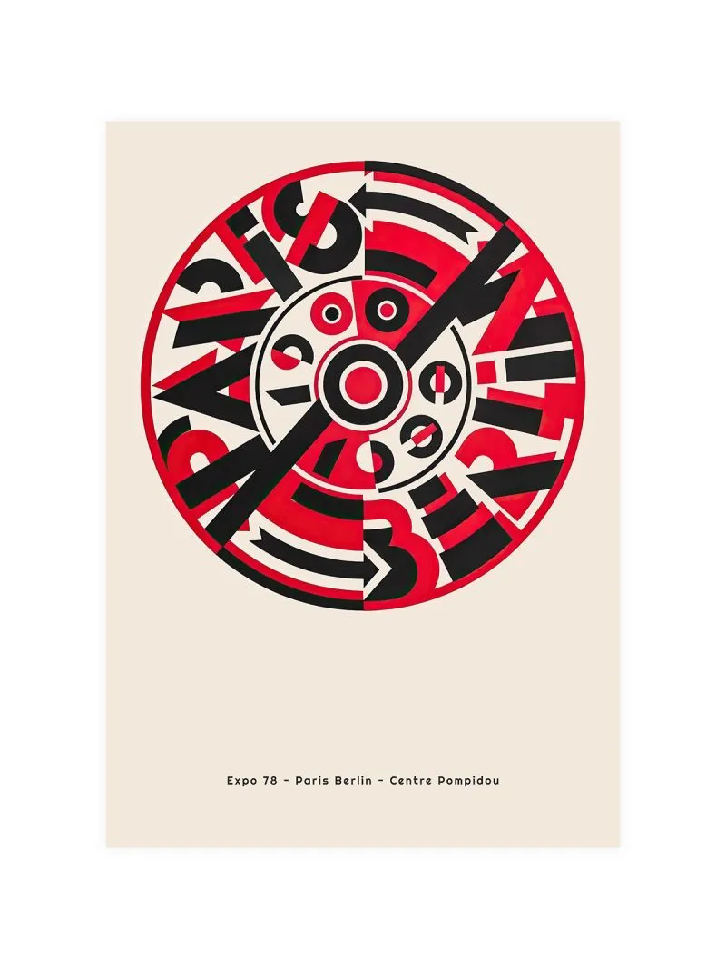 Expo 78 Paris Berlin Poster