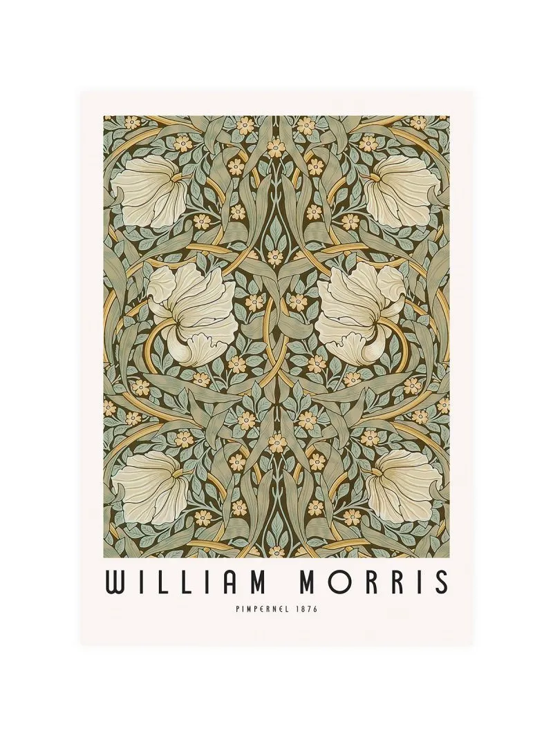 Morris Pimpernel Poster
