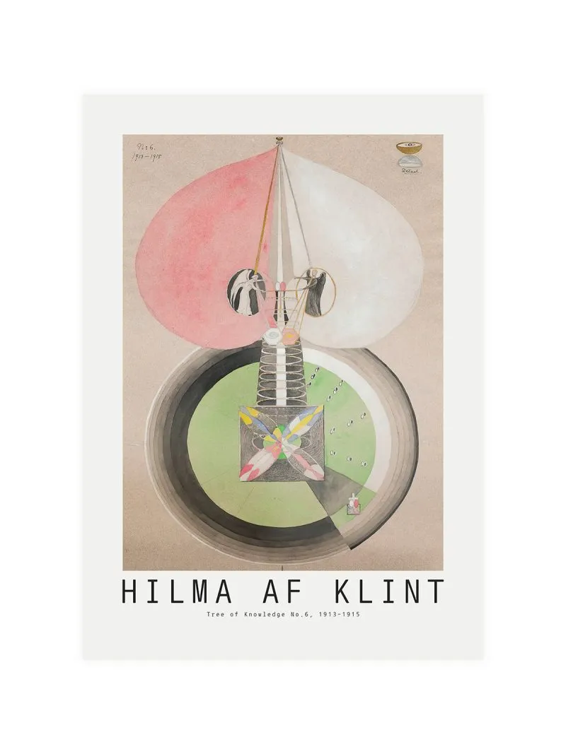 Hilma Af Klint Tree of Knowledge No. 6 Poster