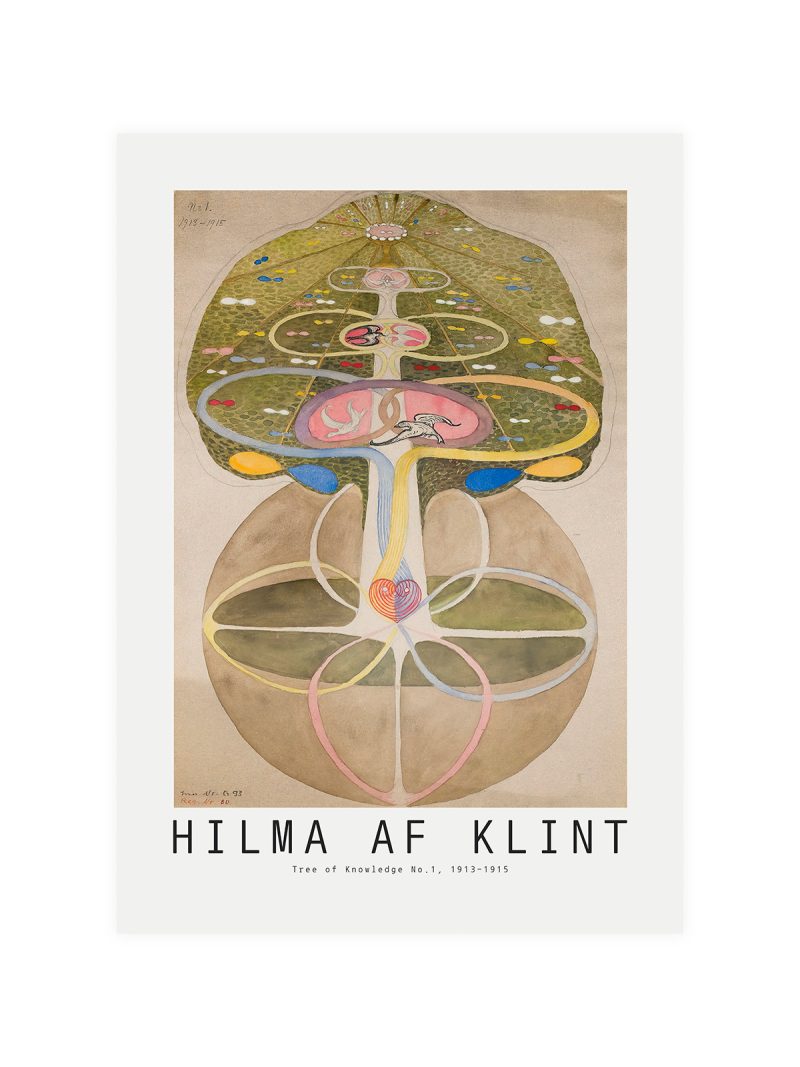 Hilma Af Klint Tree of Knowledge No. 1 Poster
