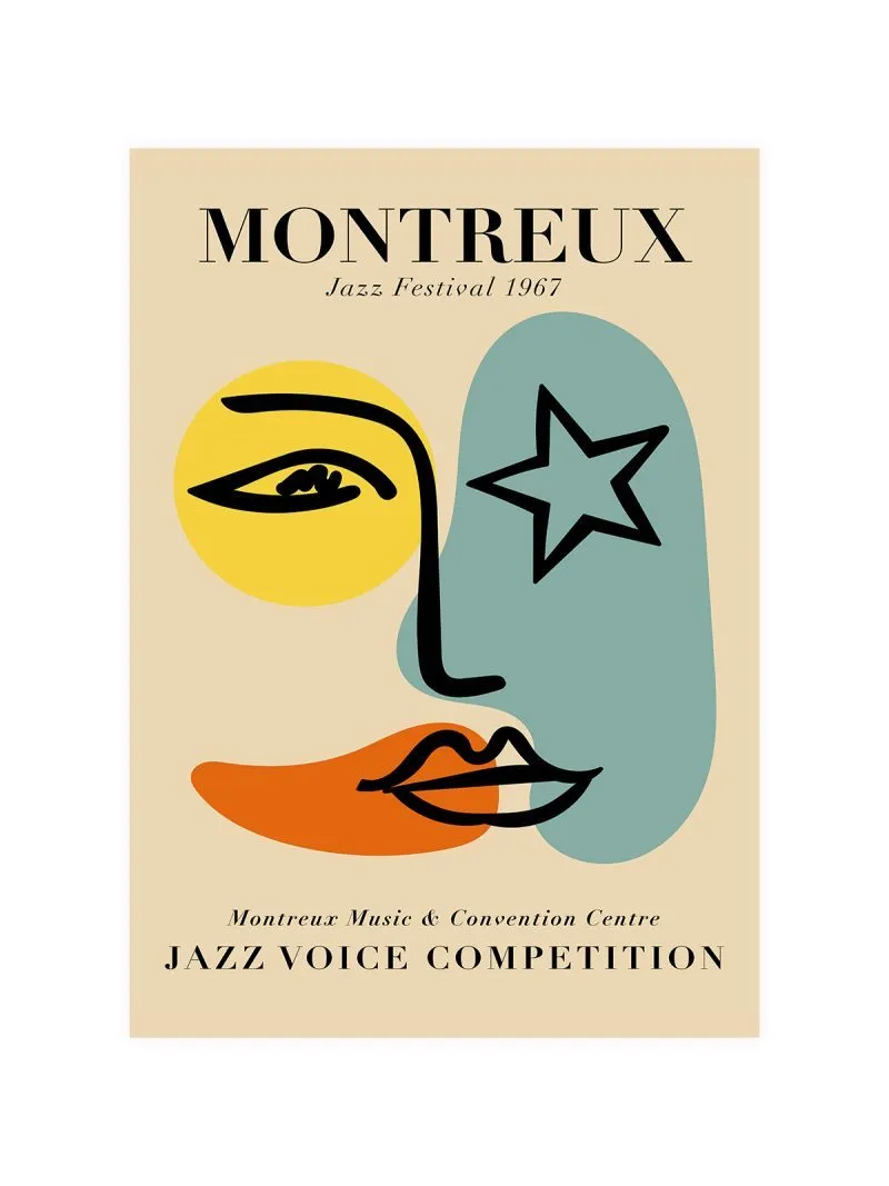 The Jazz Festival Montreux 1967 Poster