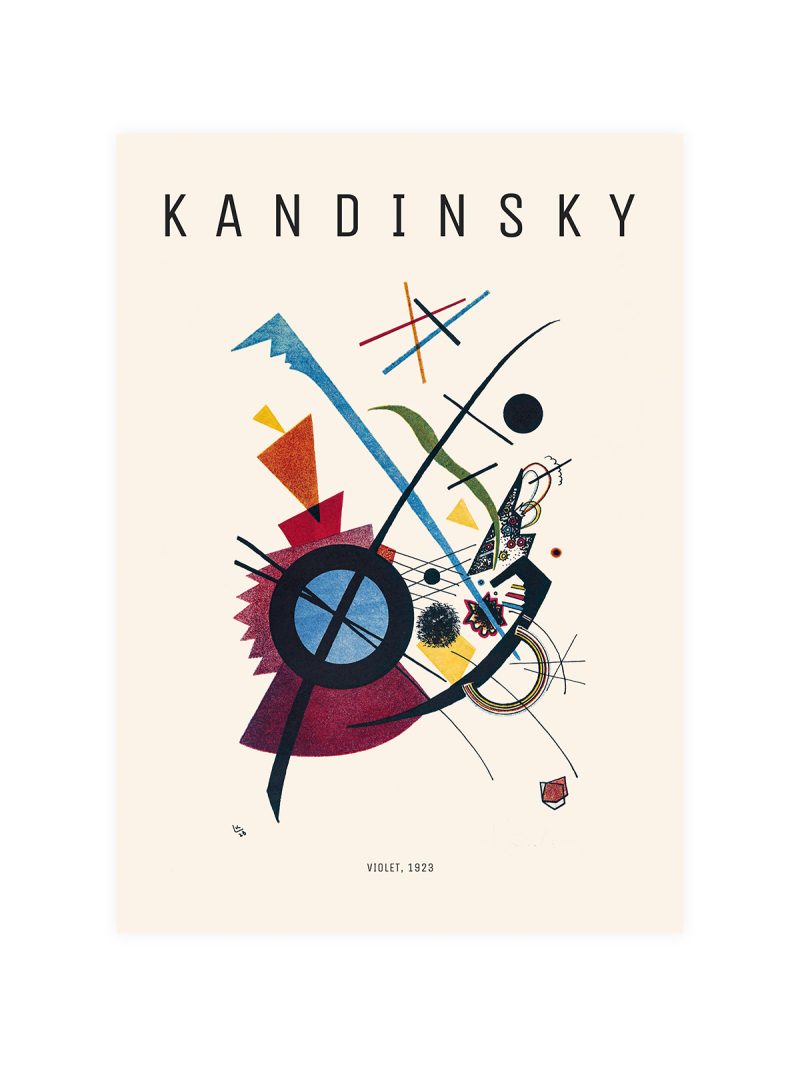 Kandinsky Violet Poster