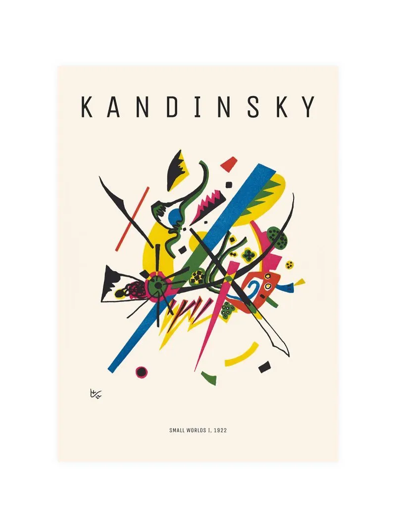 Kandinsky Small Worlds I Poster