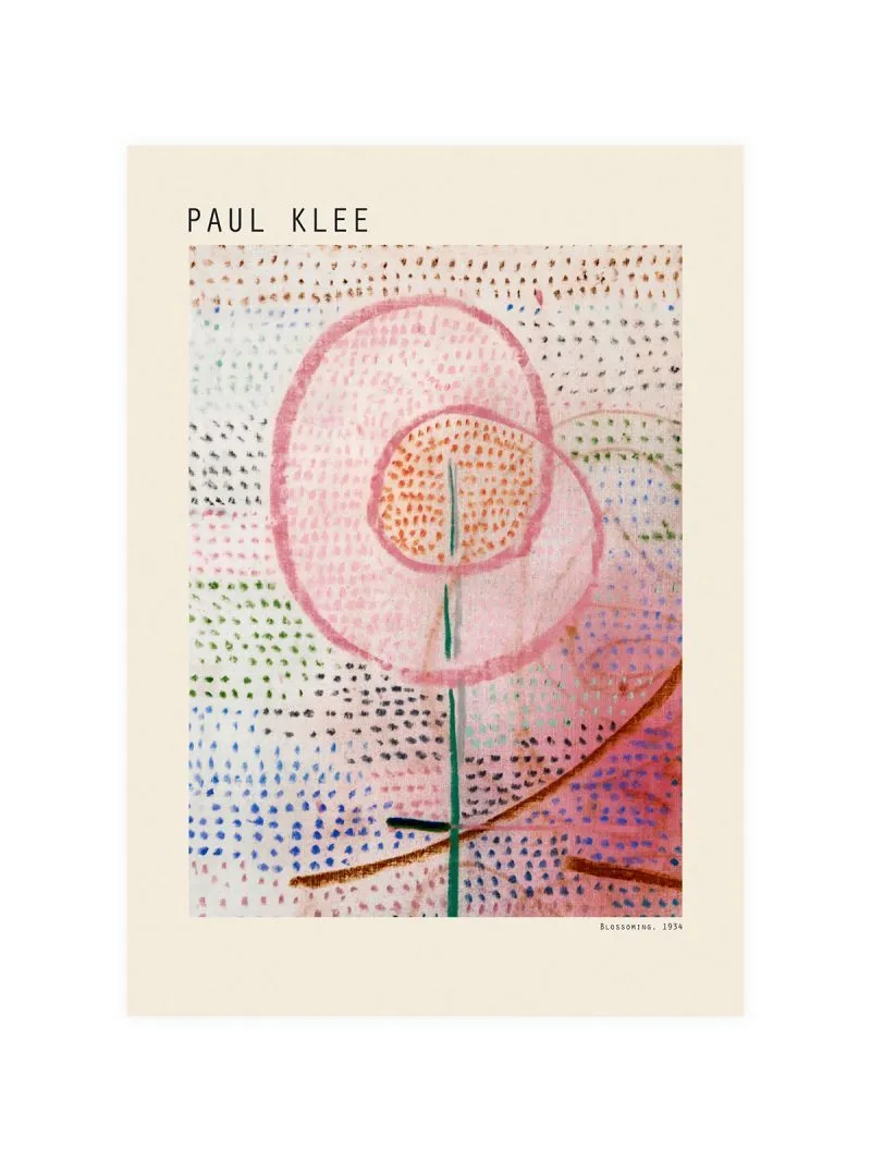 Paul Klee Blossoming Poster