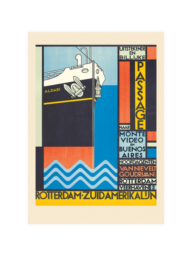 Rotterdam-South America Poster