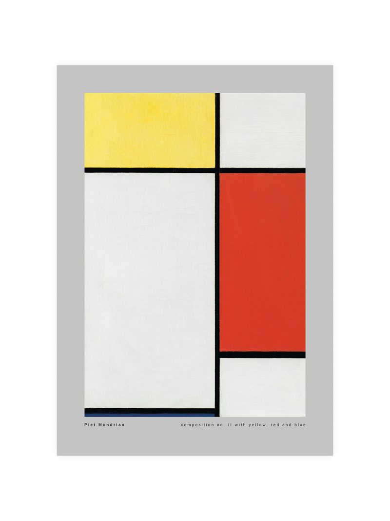 Mondrian Composition No. II Poster