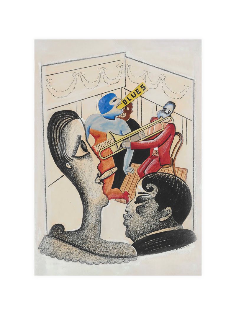 Stuart Davis The Blues Poster