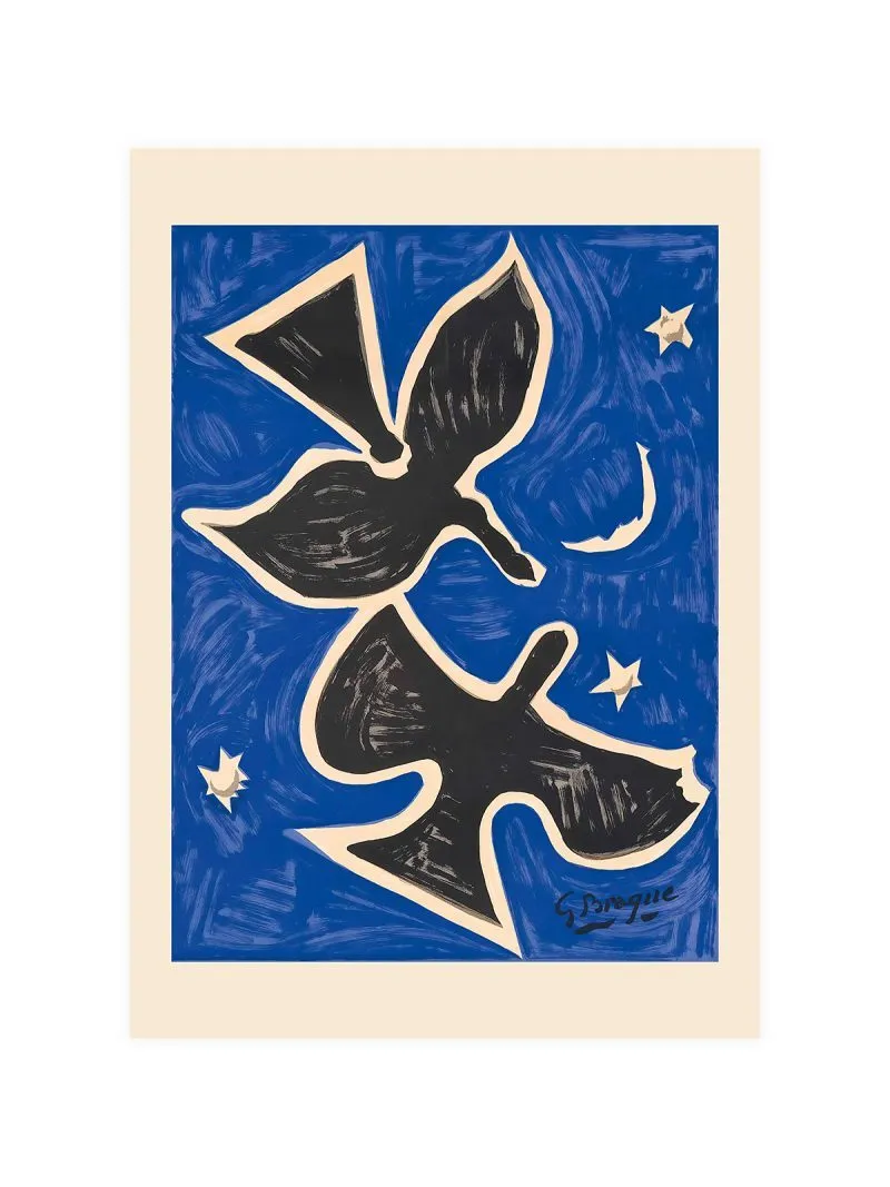 Blue Birds Poster