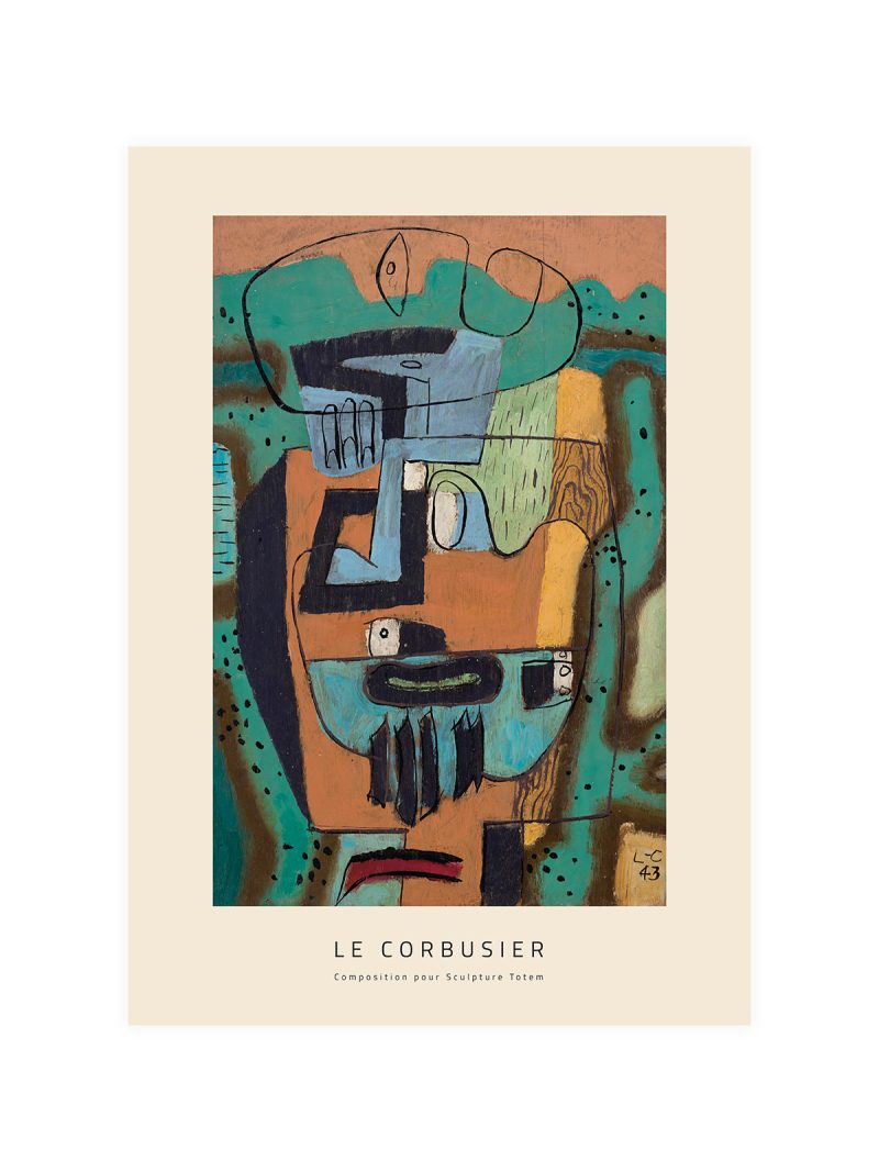 Le Corbusier Totem Poster