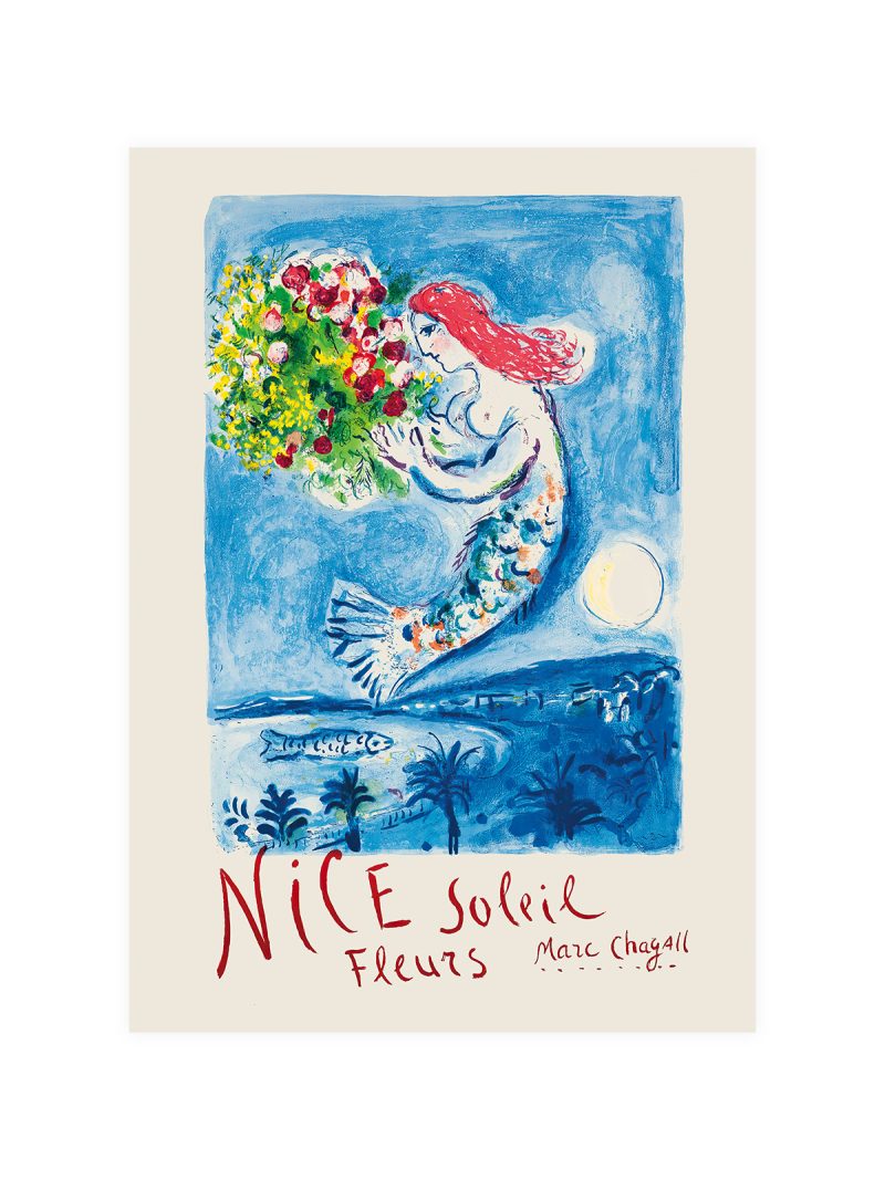 Nice Soleil Fleurs Poster