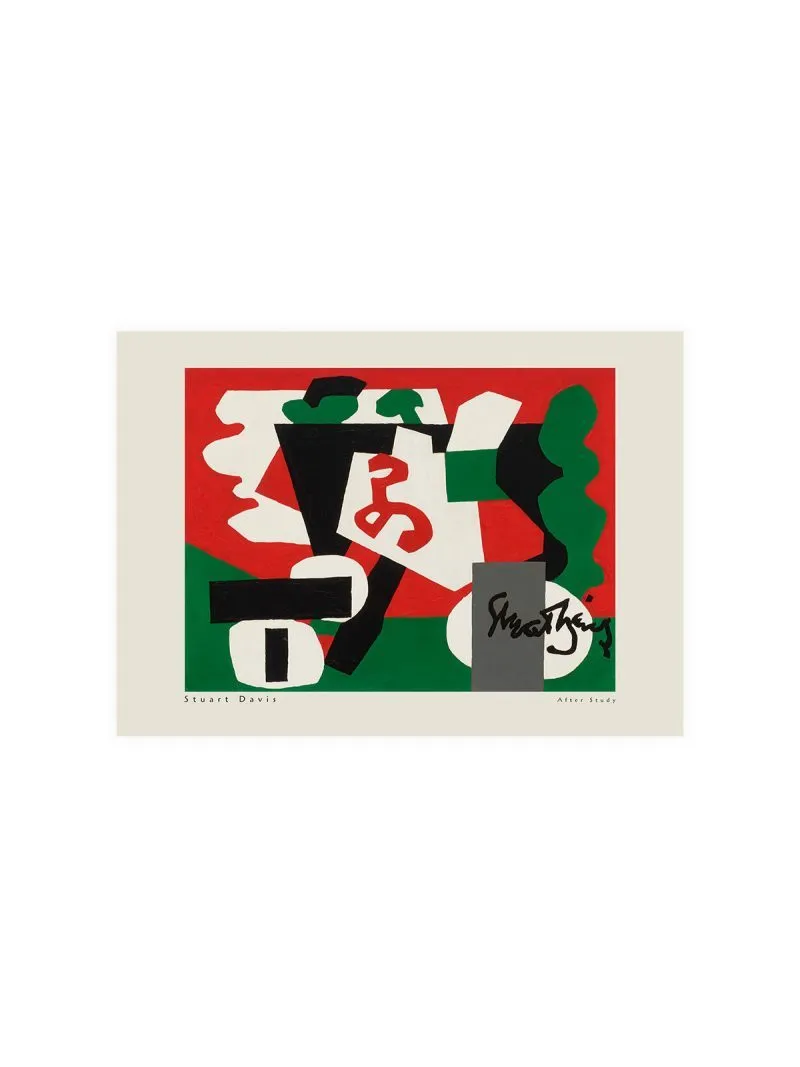 Stuart Davis After Study Poster