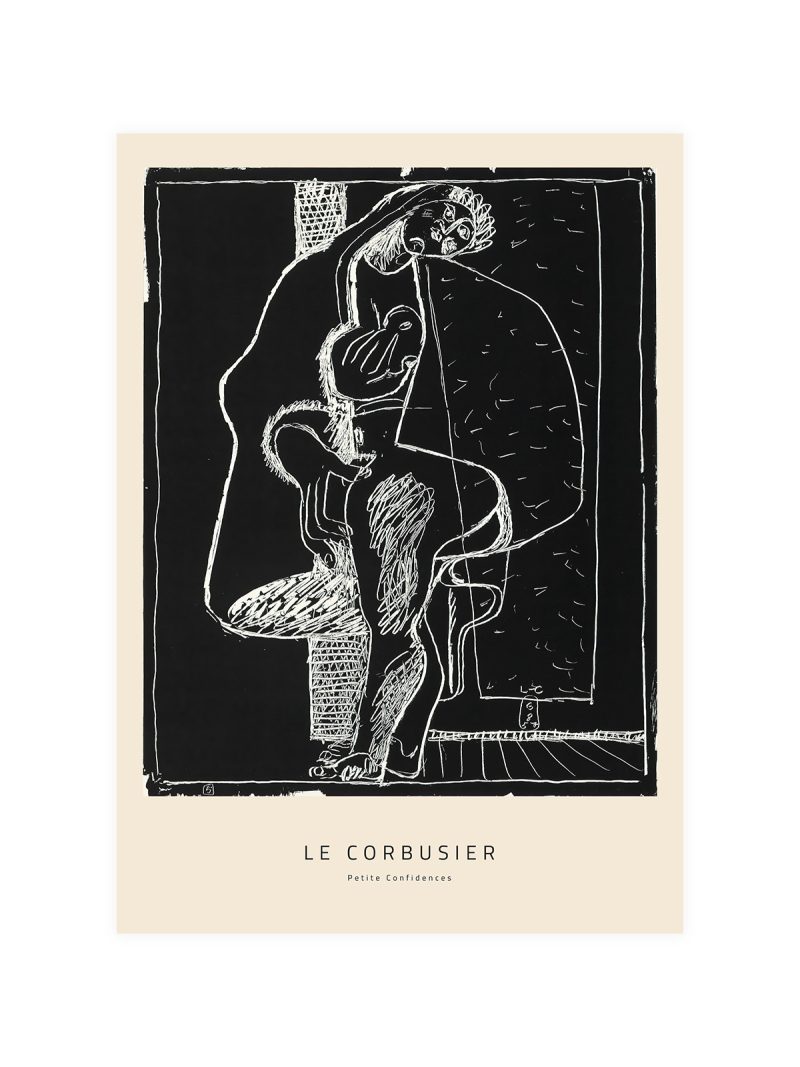 Le Corbusier Petite Confidences Poster