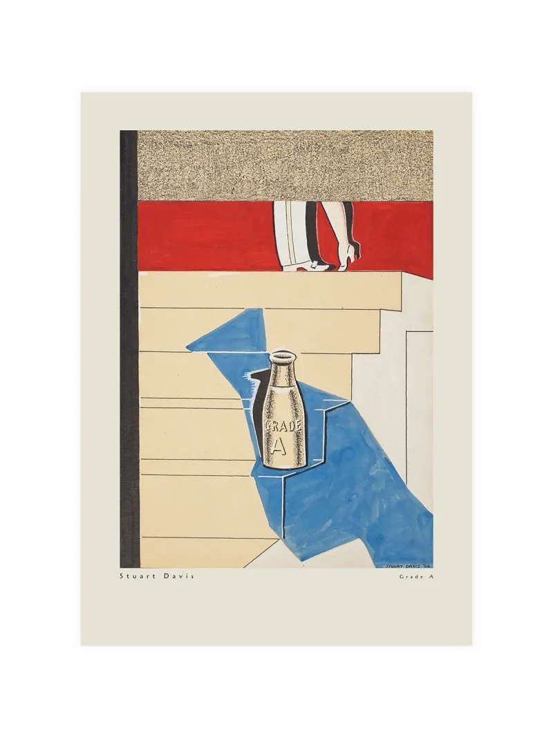 Stuart Davis Grade A Poster