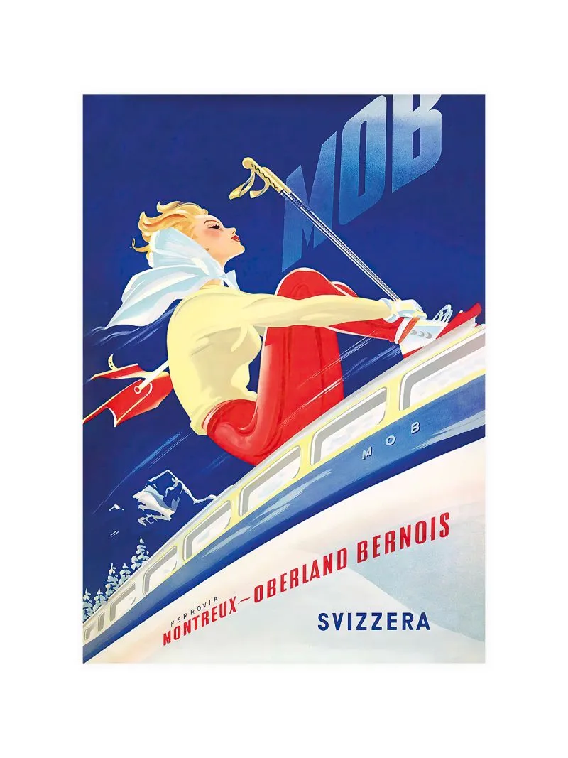 Vintage Ski Poster