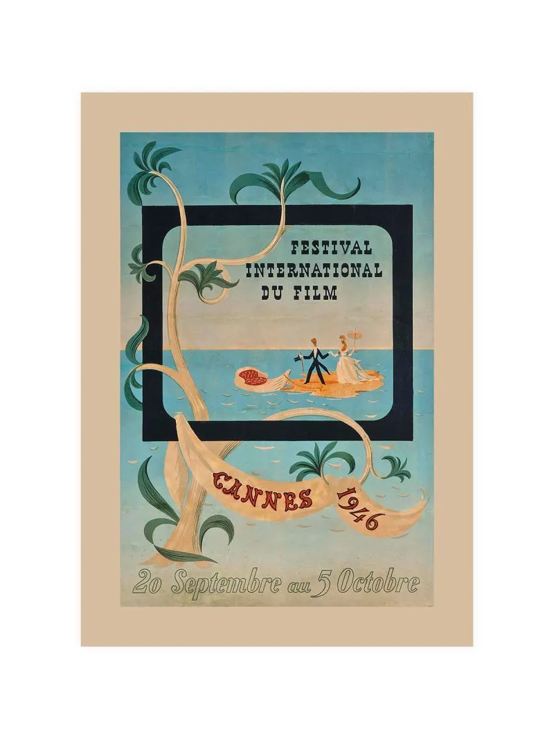 Cannes 1946 Poster
