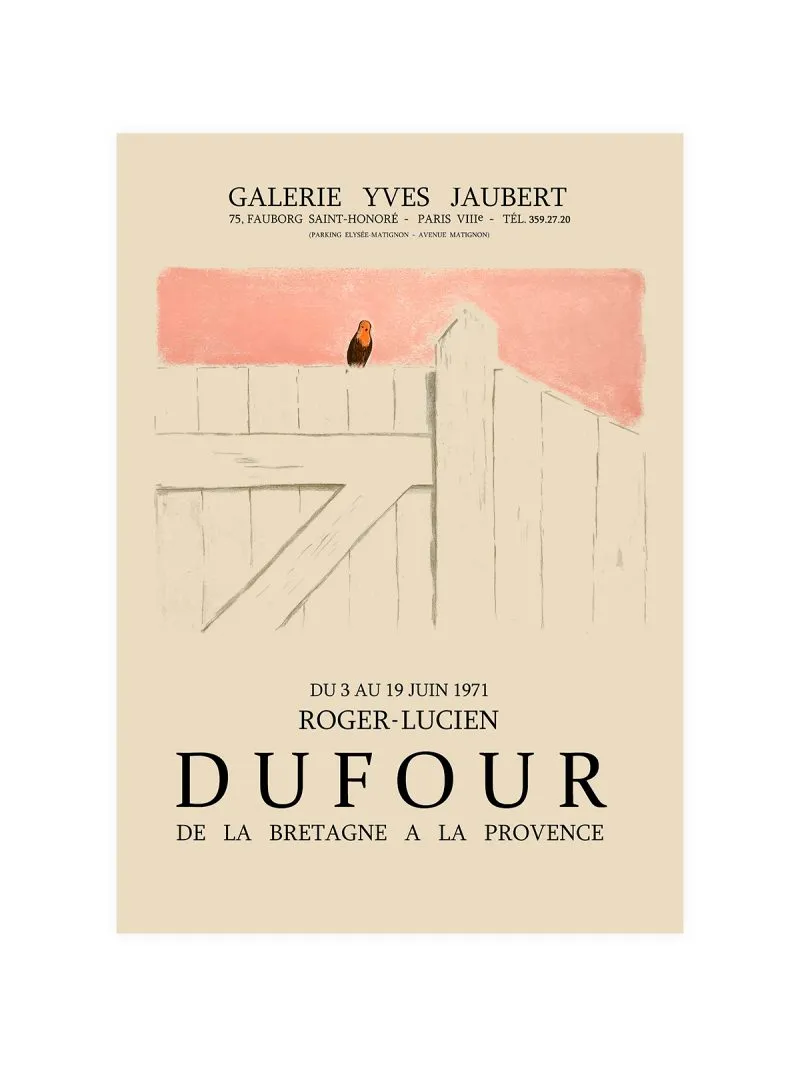 Dufour Exhibition Poster