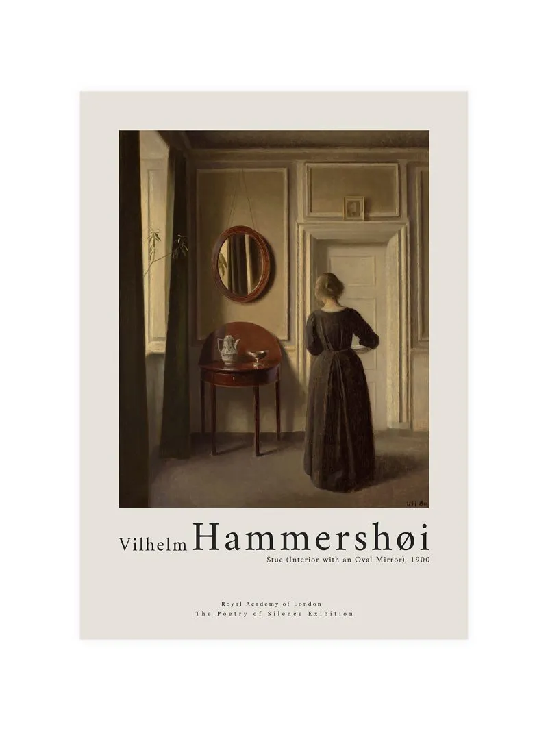 Hammershoi Stue Poster