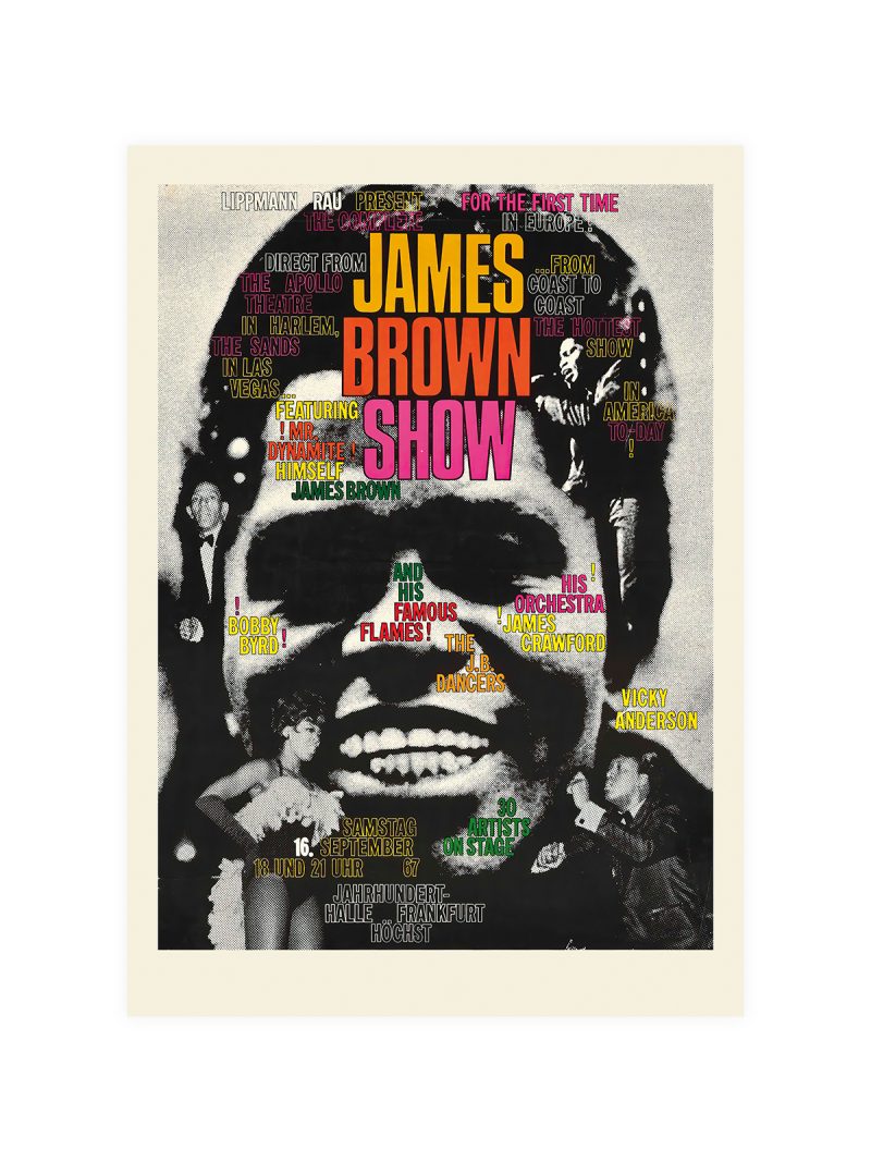 James Brown Show Poster