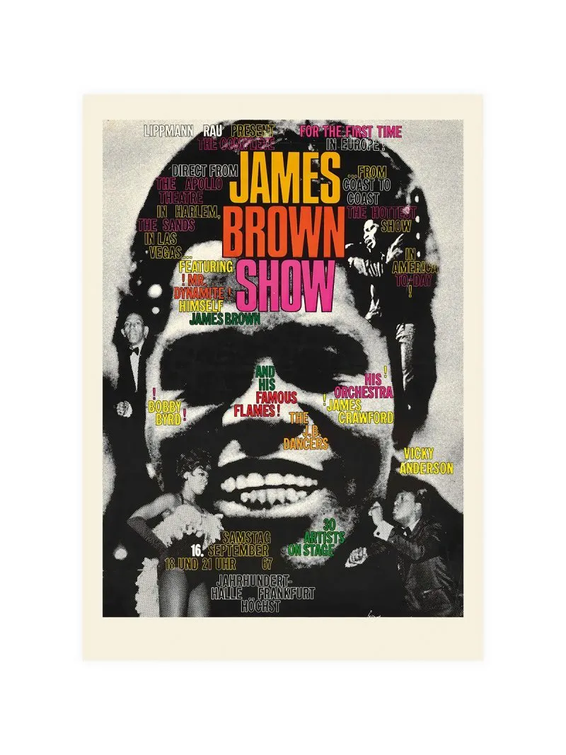 James Brown Show Poster
