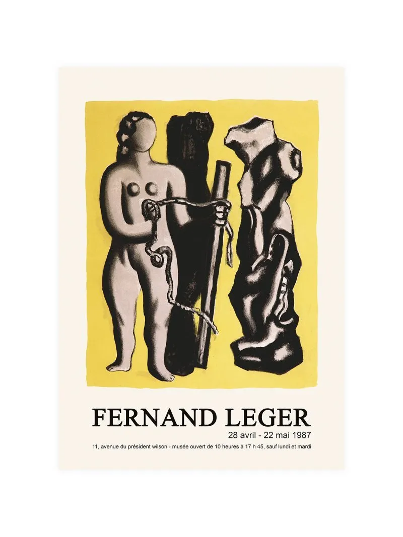 Leger Exhibition 1987 Poster