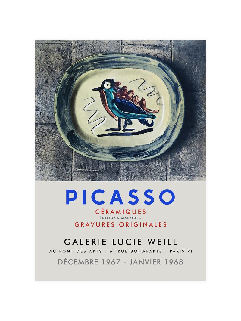 Picasso Ceramics Exhibition Poster
