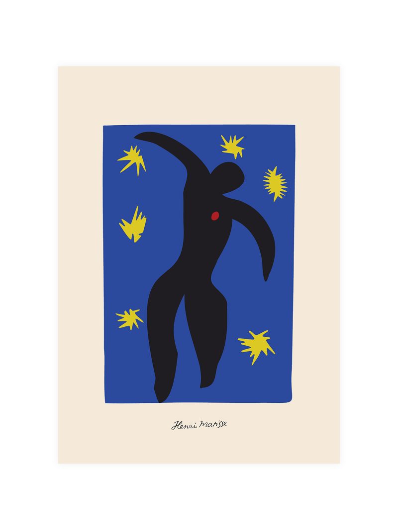 Matisse Blue Poster