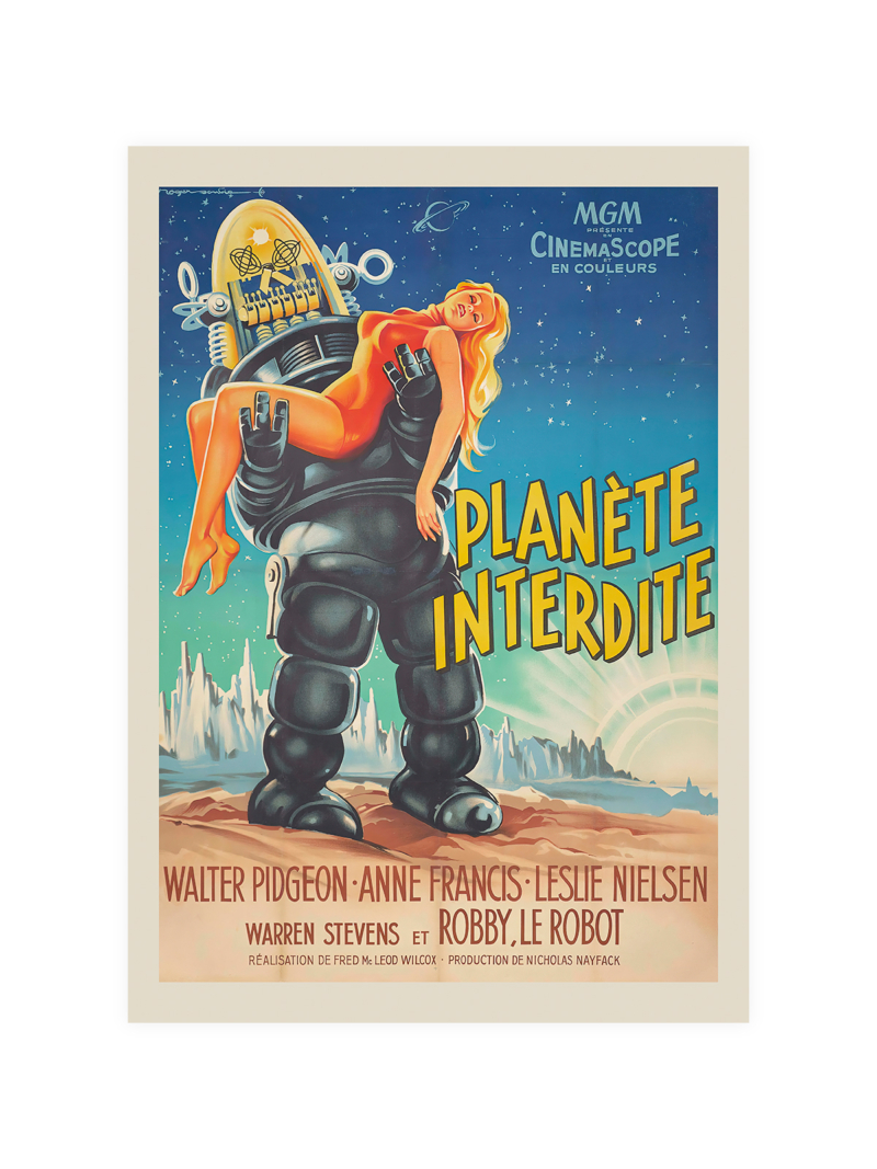 Forbidden Planet Poster