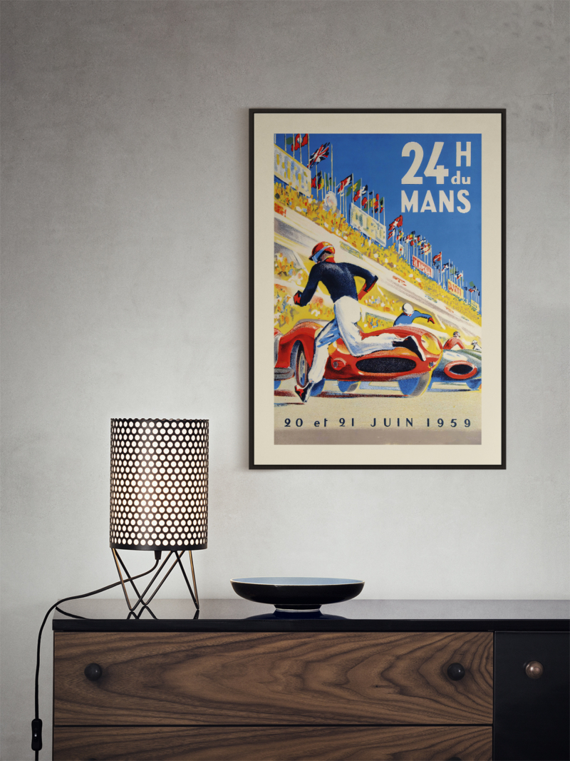 24 Le Mans 1959 Poster