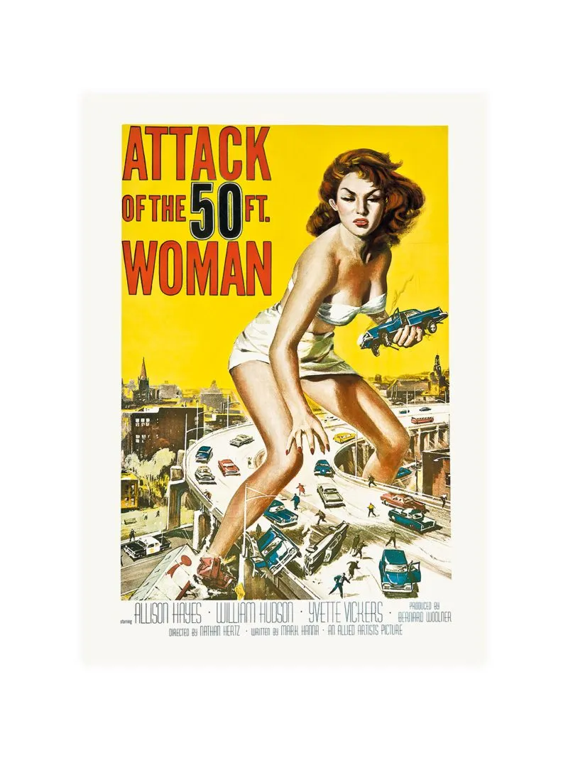 Attack of the 50 Ft Woman Poster