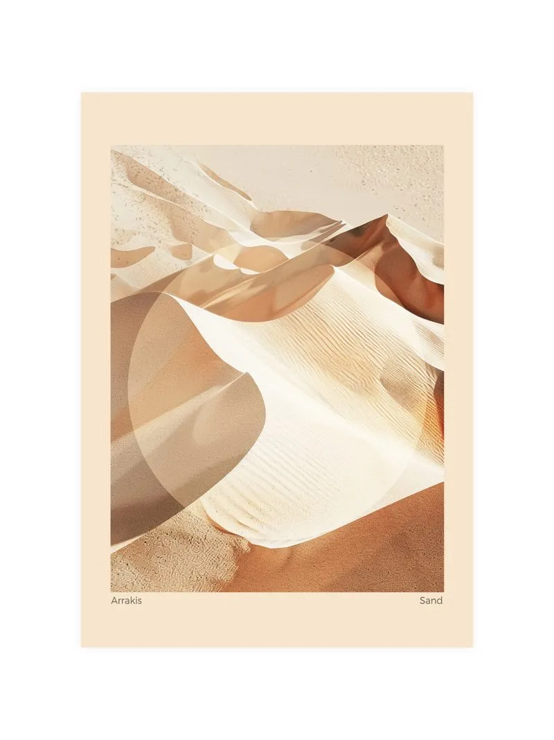 Poster Fusion Dune Arrakis Sand Poster