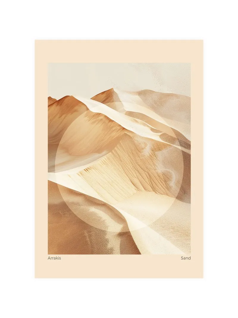 Dune Sand Poster