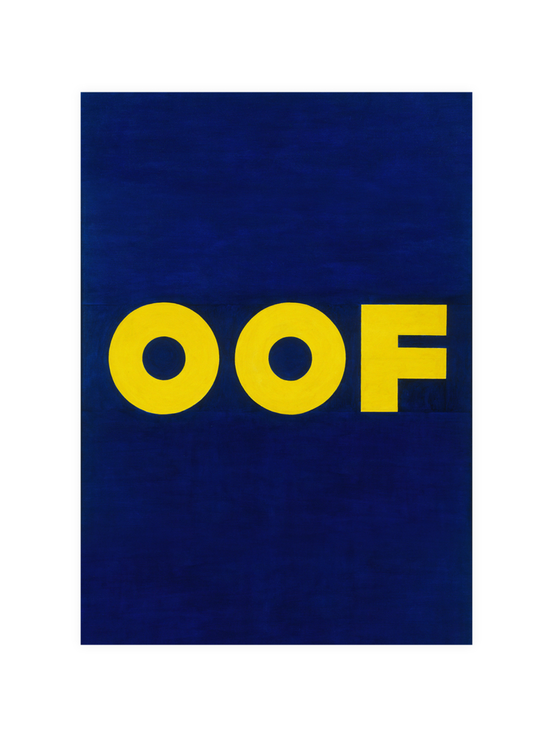 OOF Typography Poster