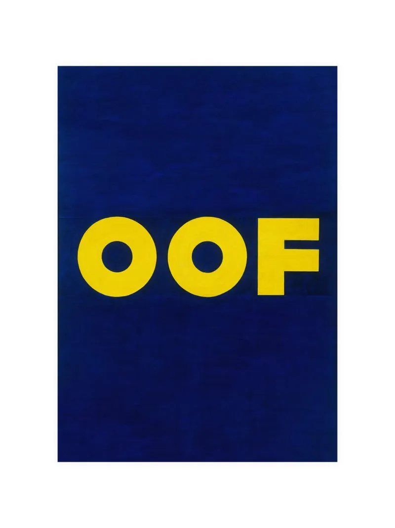 OOF Typography Poster