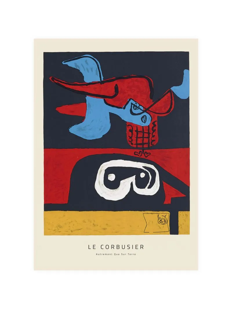 Le Corbusier Abstract Poster