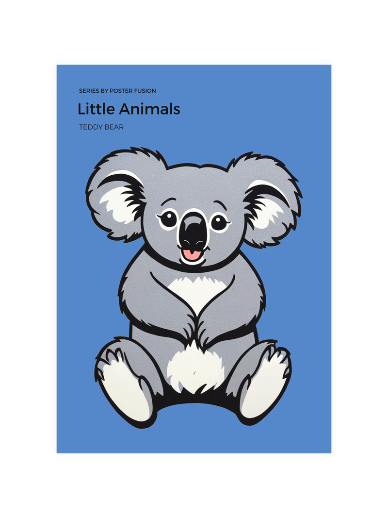 Charming Koala Poster