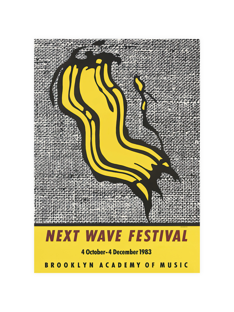 Next Wave Festival Vintage Poster