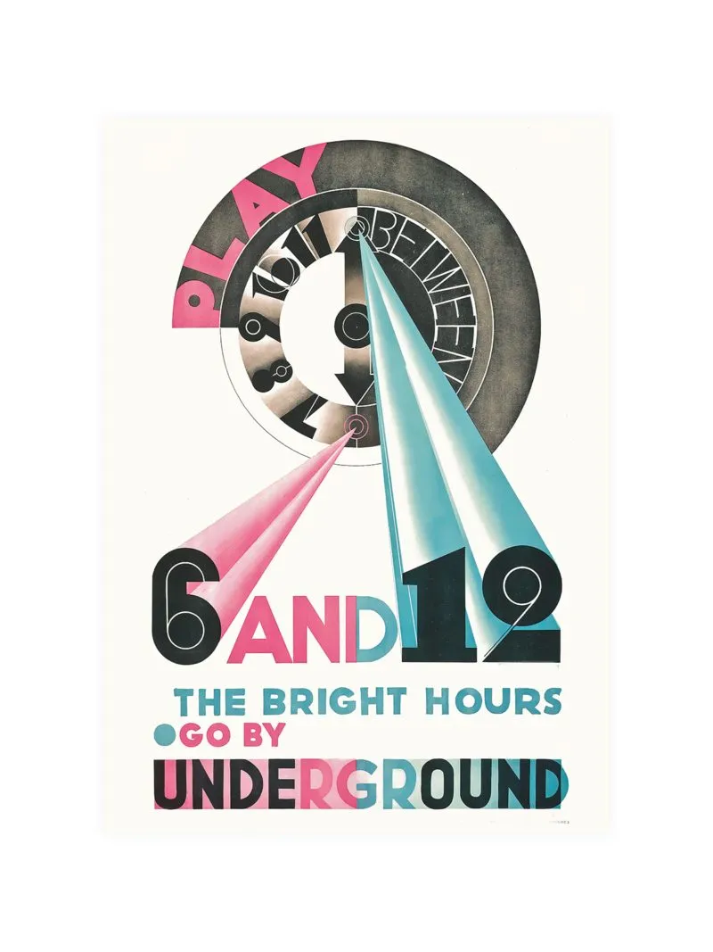 Retro Underground Poster