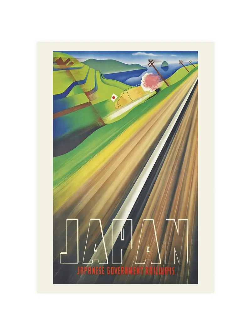 Japan Railways Travel Poster