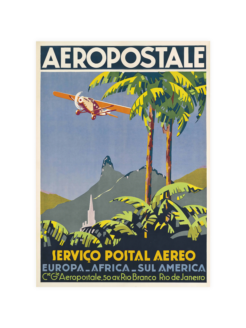 Aeropostale Vintage Poster