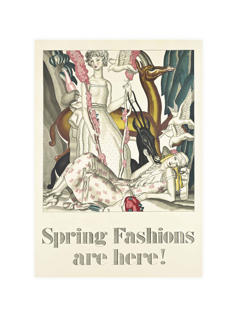 Spring Fashions Arrival Poster