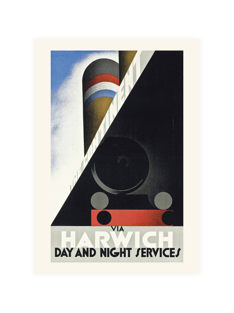 Locomotive Vintage Poster
