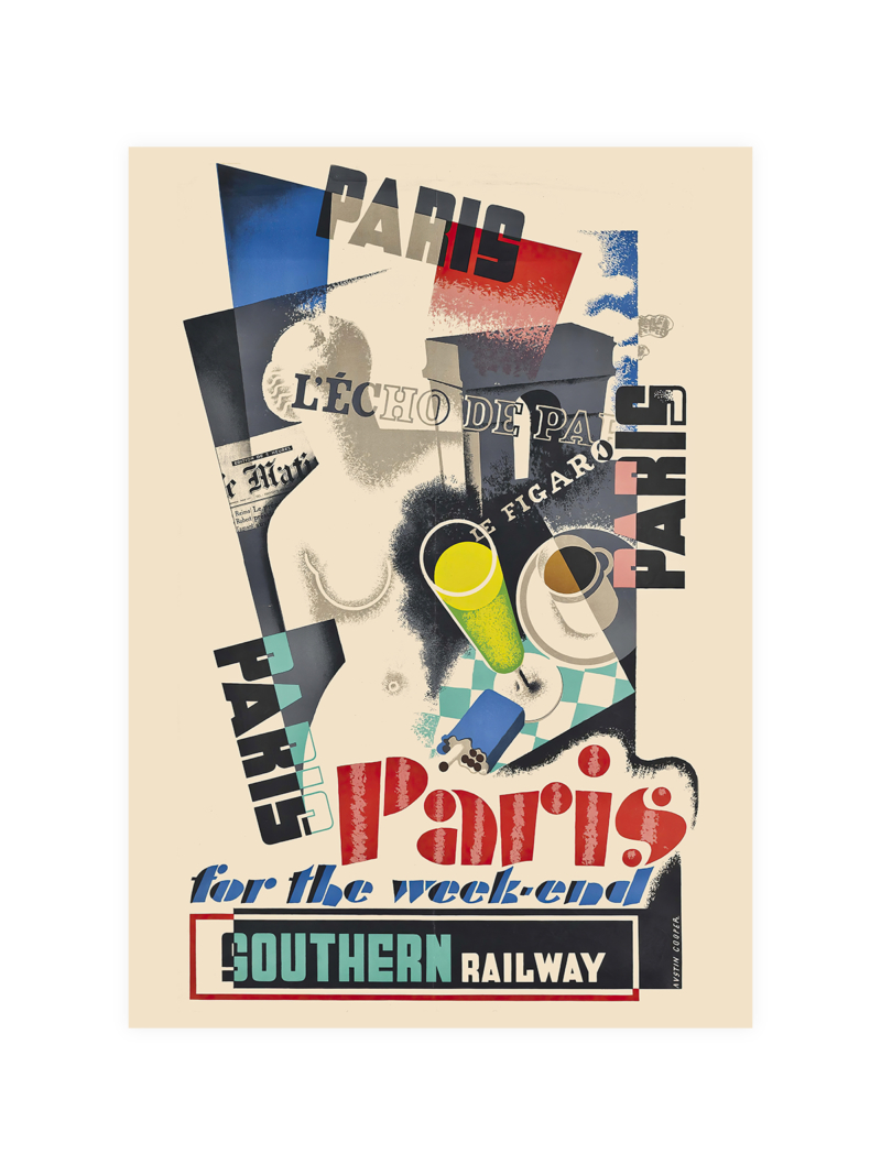 Paris for the Weekend Poster