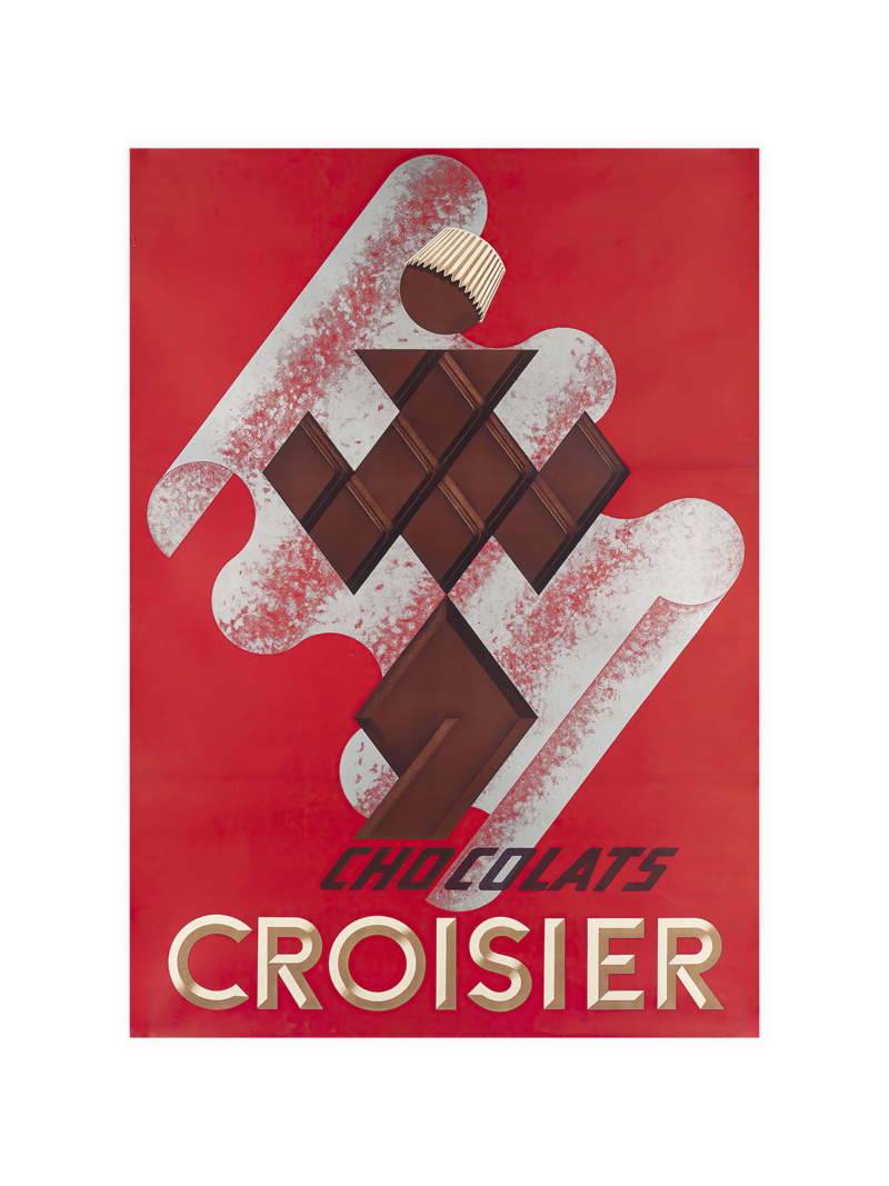 Chocolats Croisier Vintage Poster
