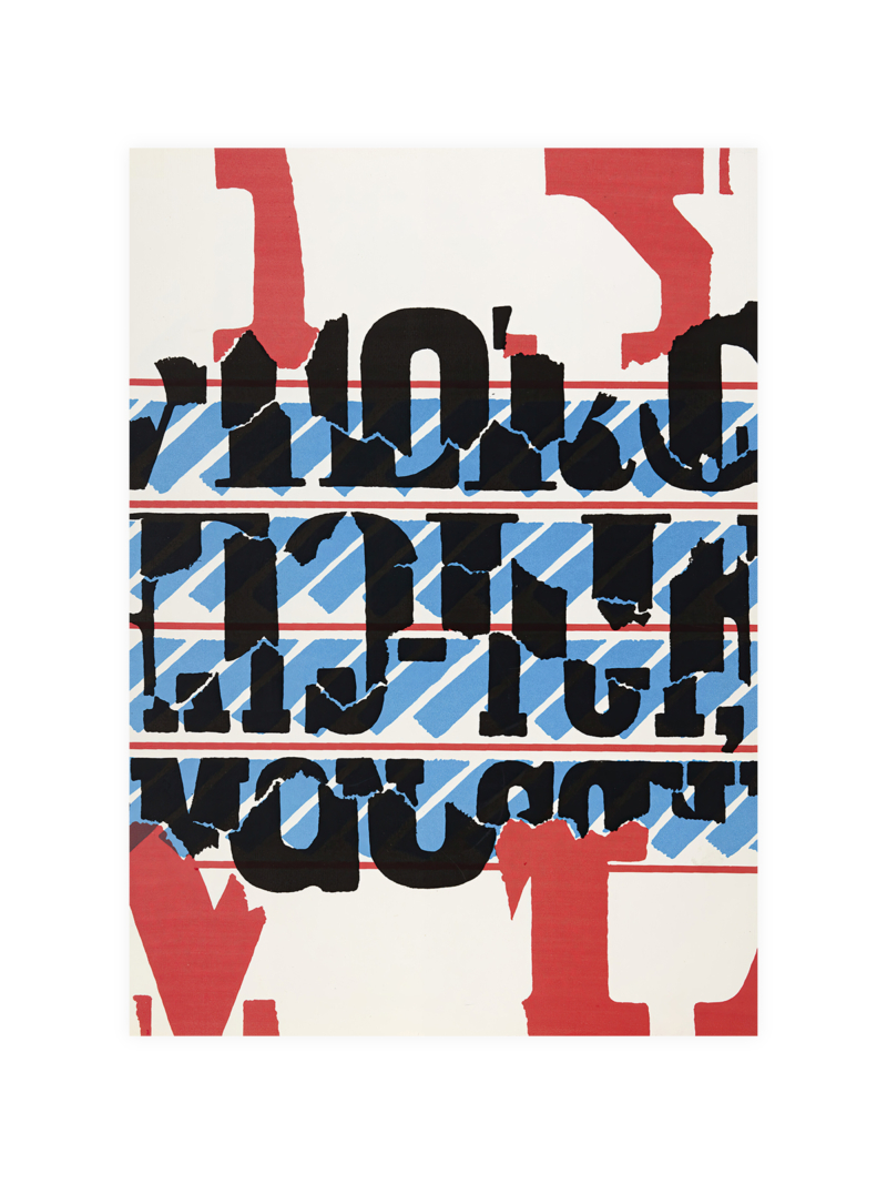 Typographic Symphony Poster